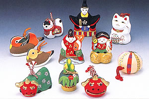 富山市民俗民芸村｜とやま土人形工房