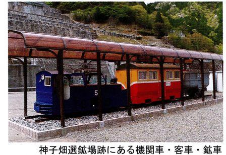 近代化産業遺産 明延一円電車／養父市