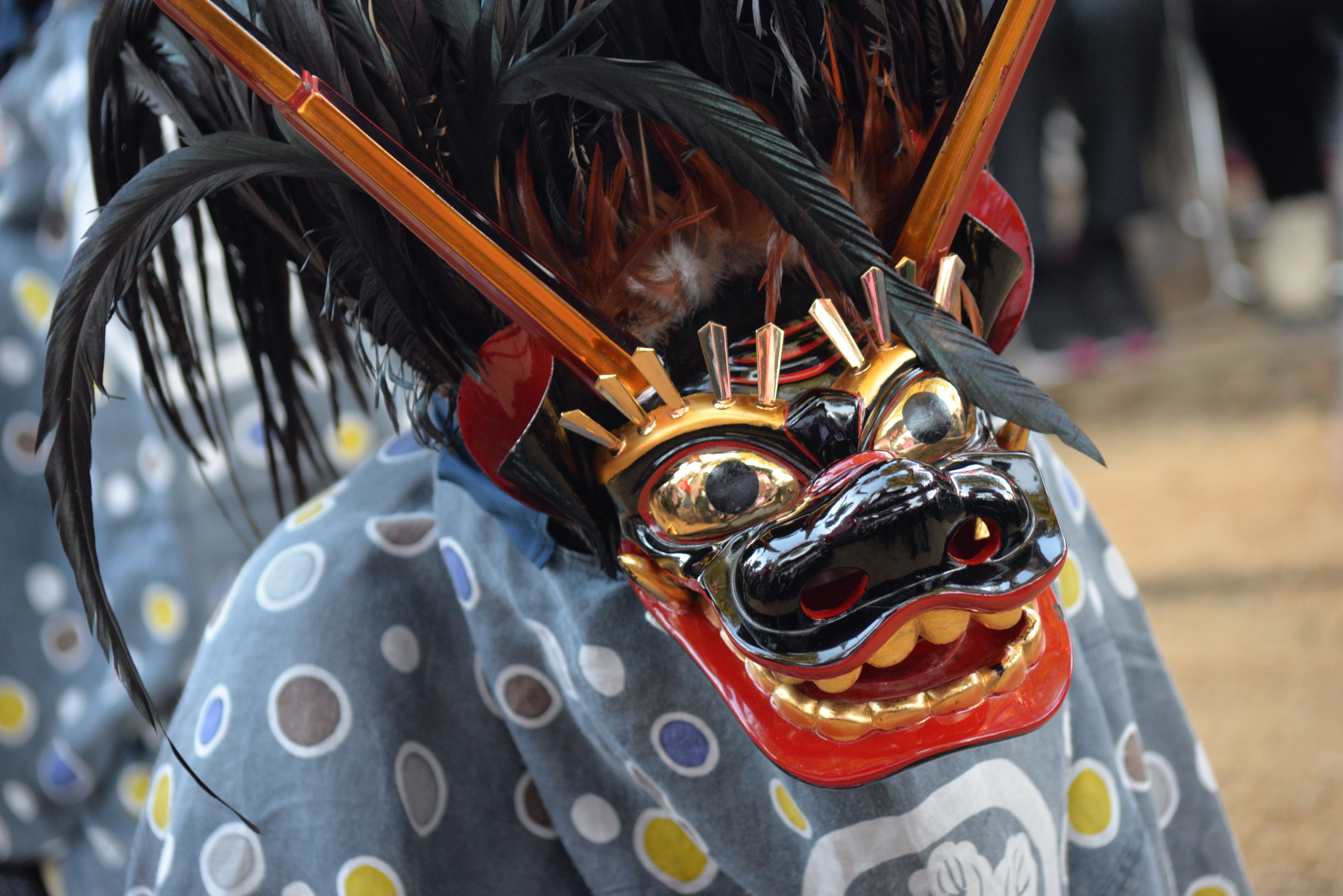 市指定無形民俗文化財「畔吉ささら獅子舞」が上演されました - 上尾市