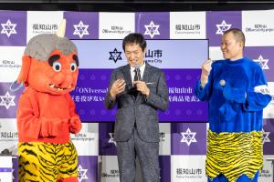 千原兄弟登場！“豆を投げない”新節分文化提言および新商品発表会