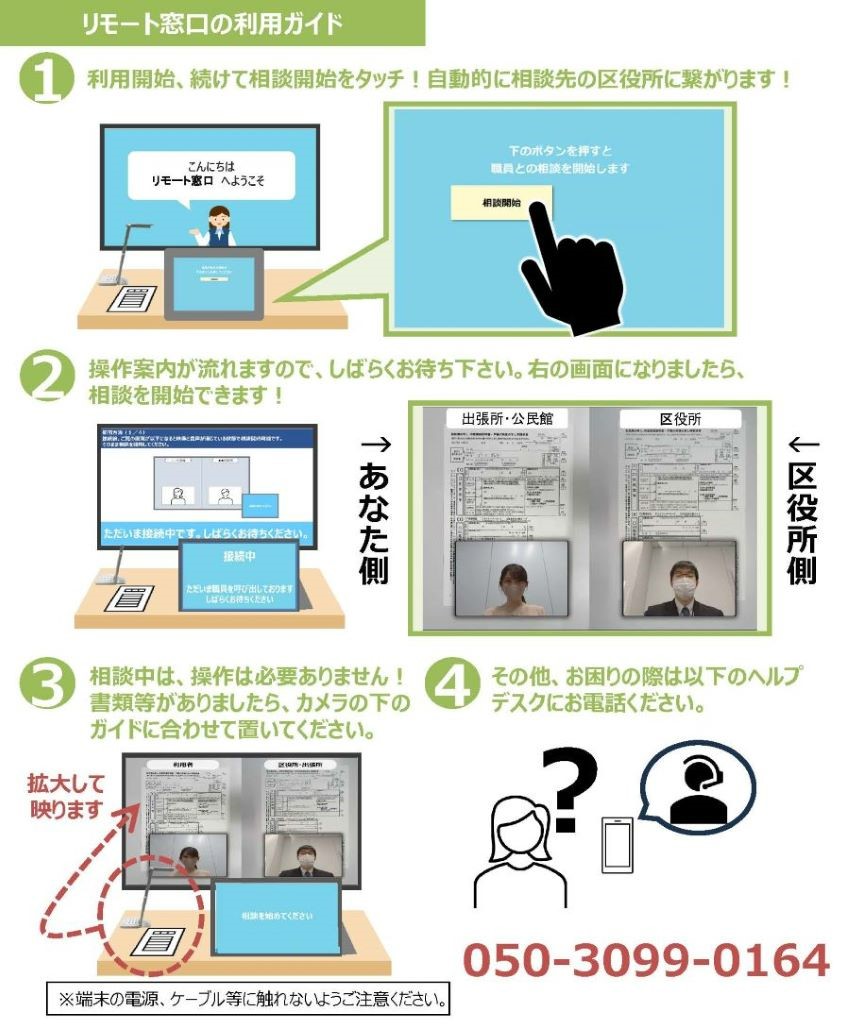 福岡市 「リモート窓口」
