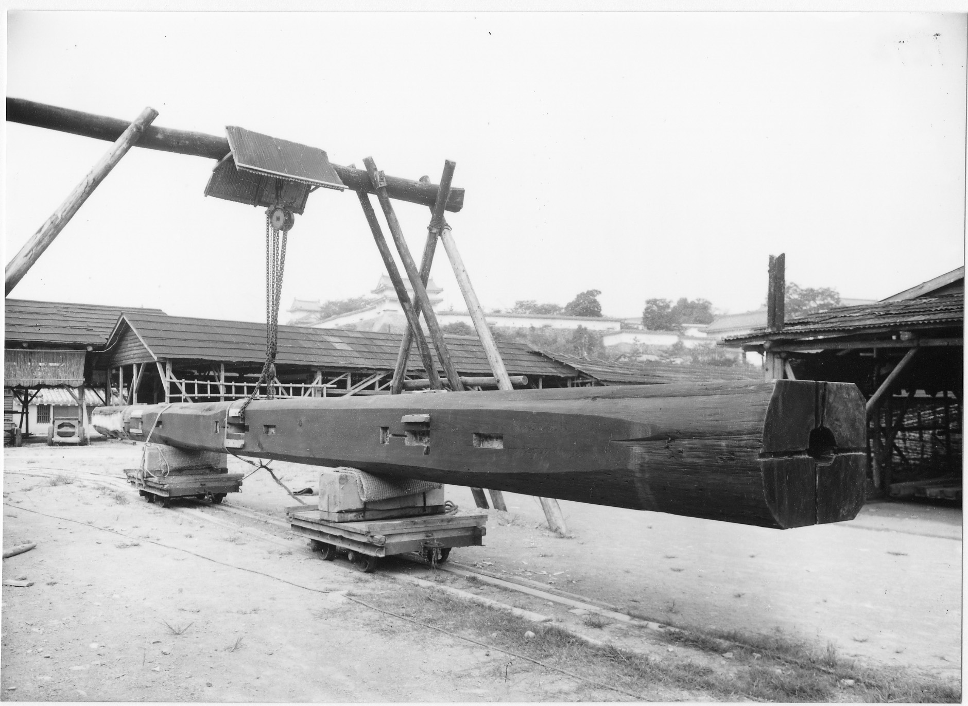 大柱 | 姫路城公式サイト