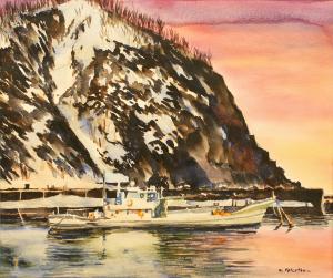 北の海」厚田アクアレール水彩画展｜北海道石狩市公式ホームページ