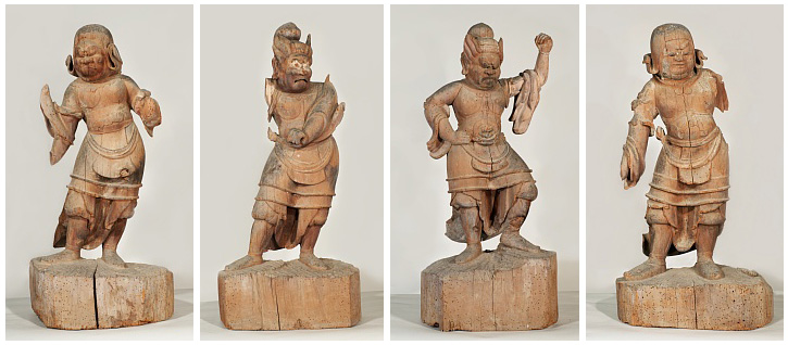 木造四天王立像 - 文化財 - 奈良市ホームページ（文化財課）