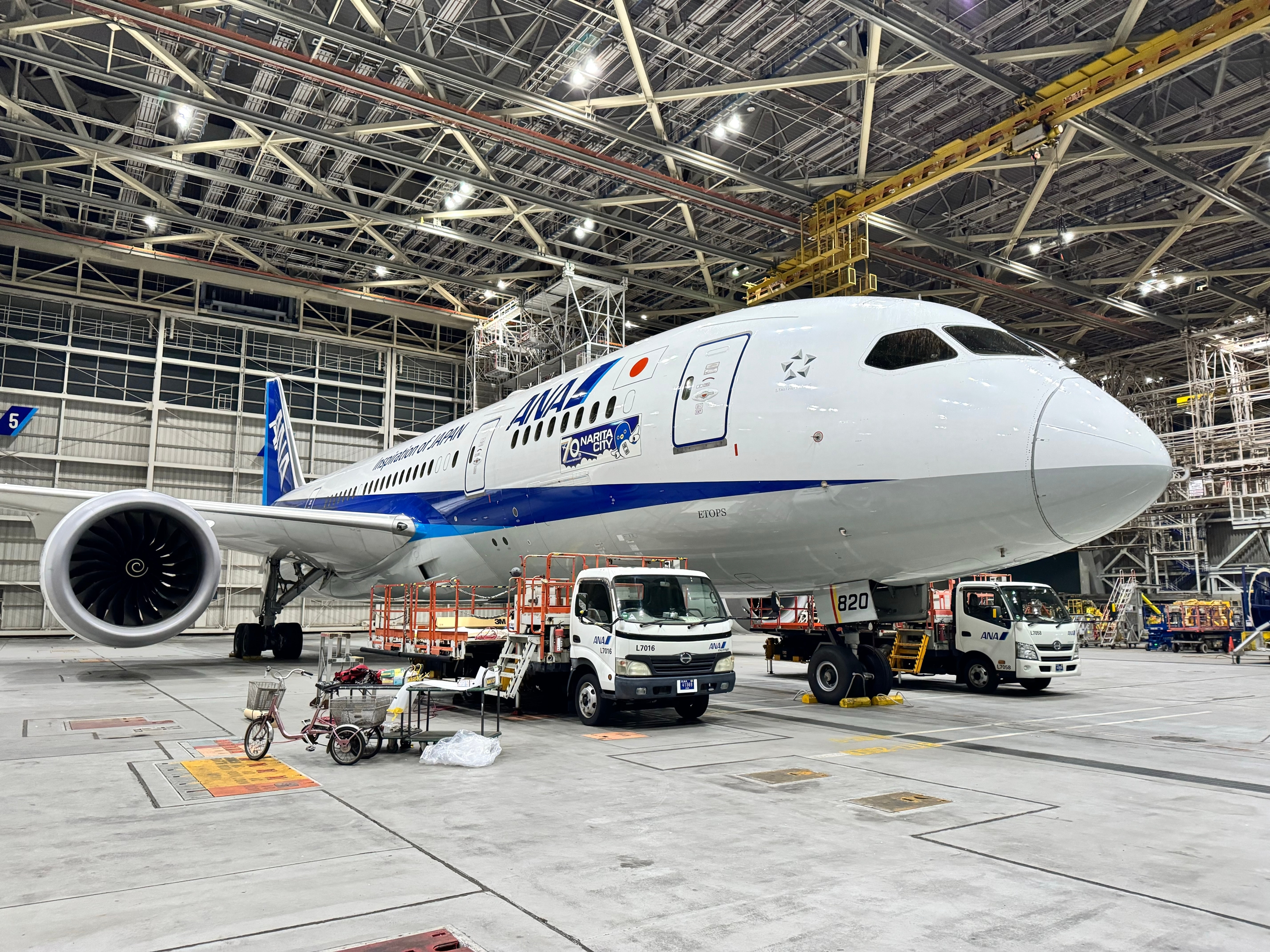 ANA×成田市】成田市制施行70周年記念特別デカール機が運航開始！｜成田市