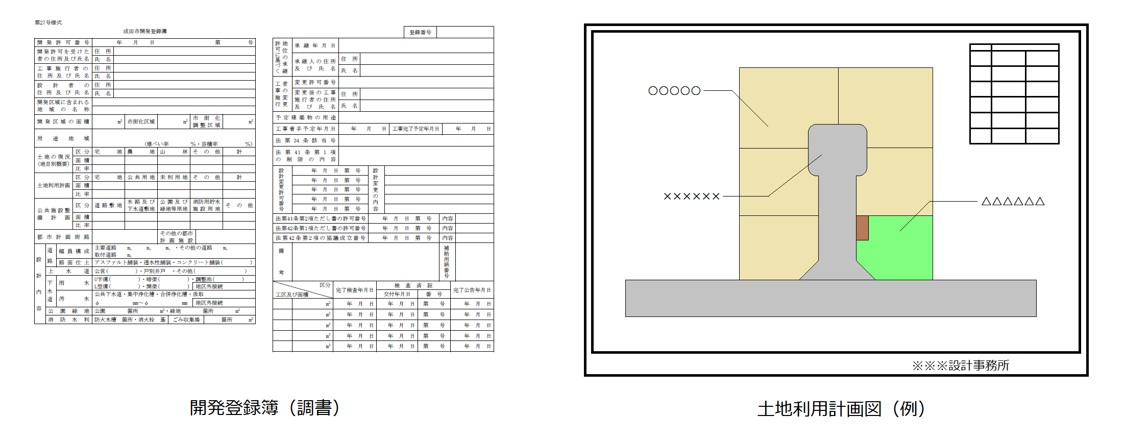開発登録簿の閲覧・写しの交付について｜成田市