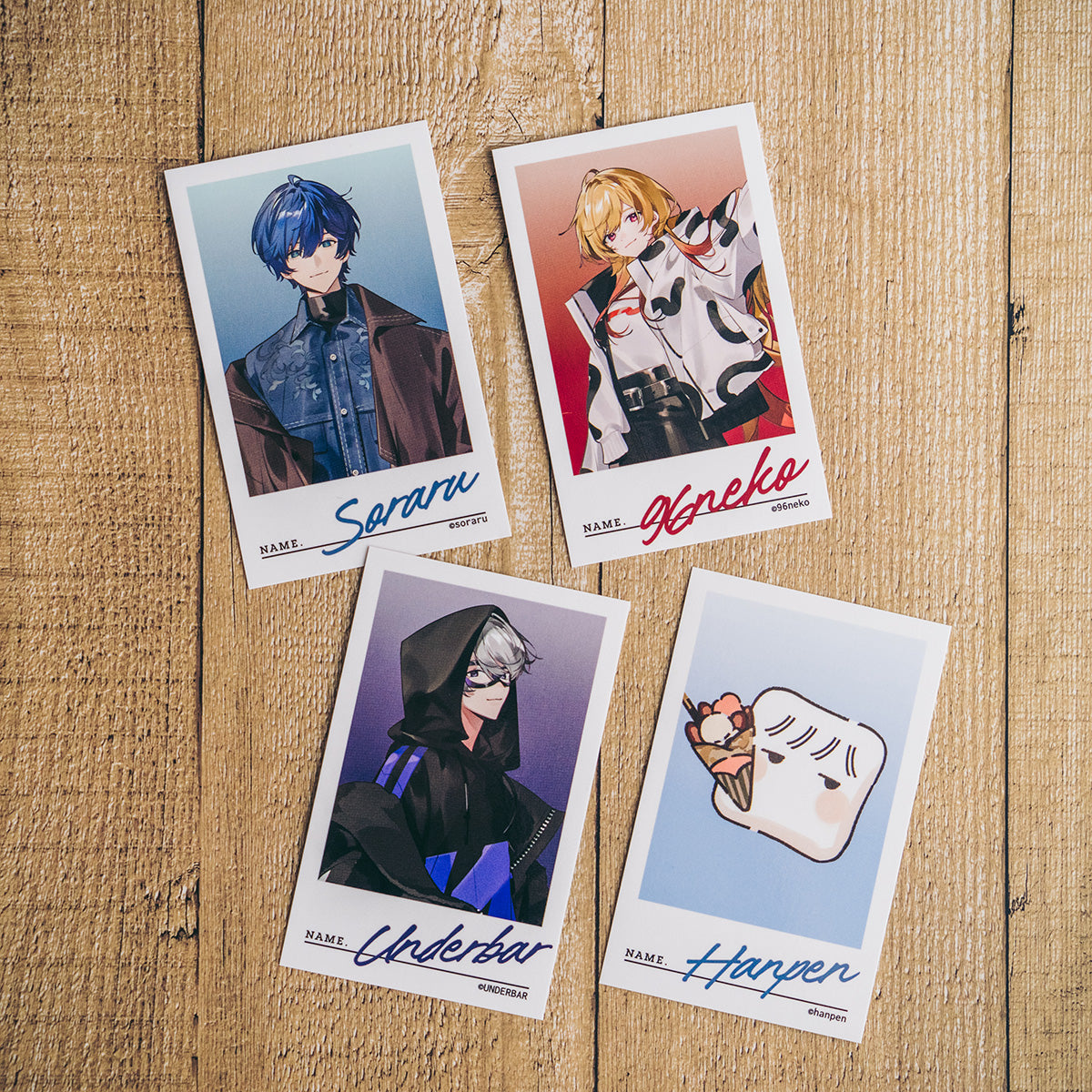 POP UP Shop】ランダムチェキ風カード