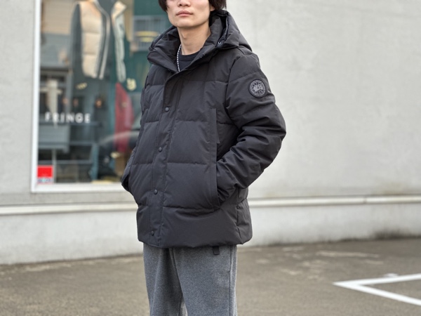 CANADA GOOSE」“More Variation”から、BLACK LABELを特集で。 | CIENTO