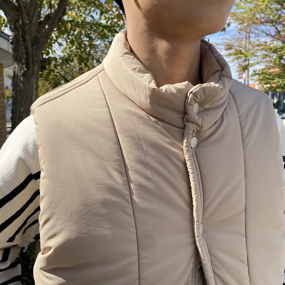 nonnative】ノンネイティブ ＜TROOPER PUFF VEST NYLON TAFFETA
