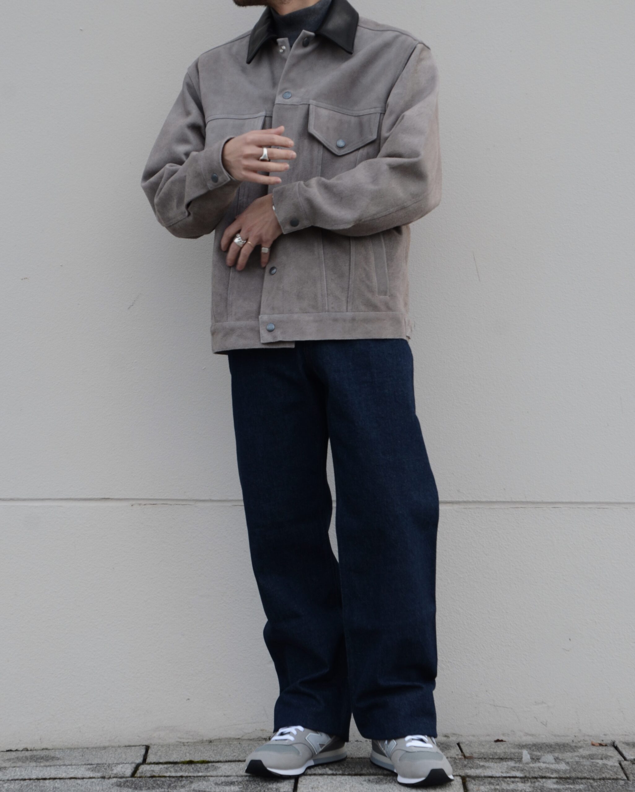 WACKO MARIA】ワコマリアのスエードレザートラッカージャケット