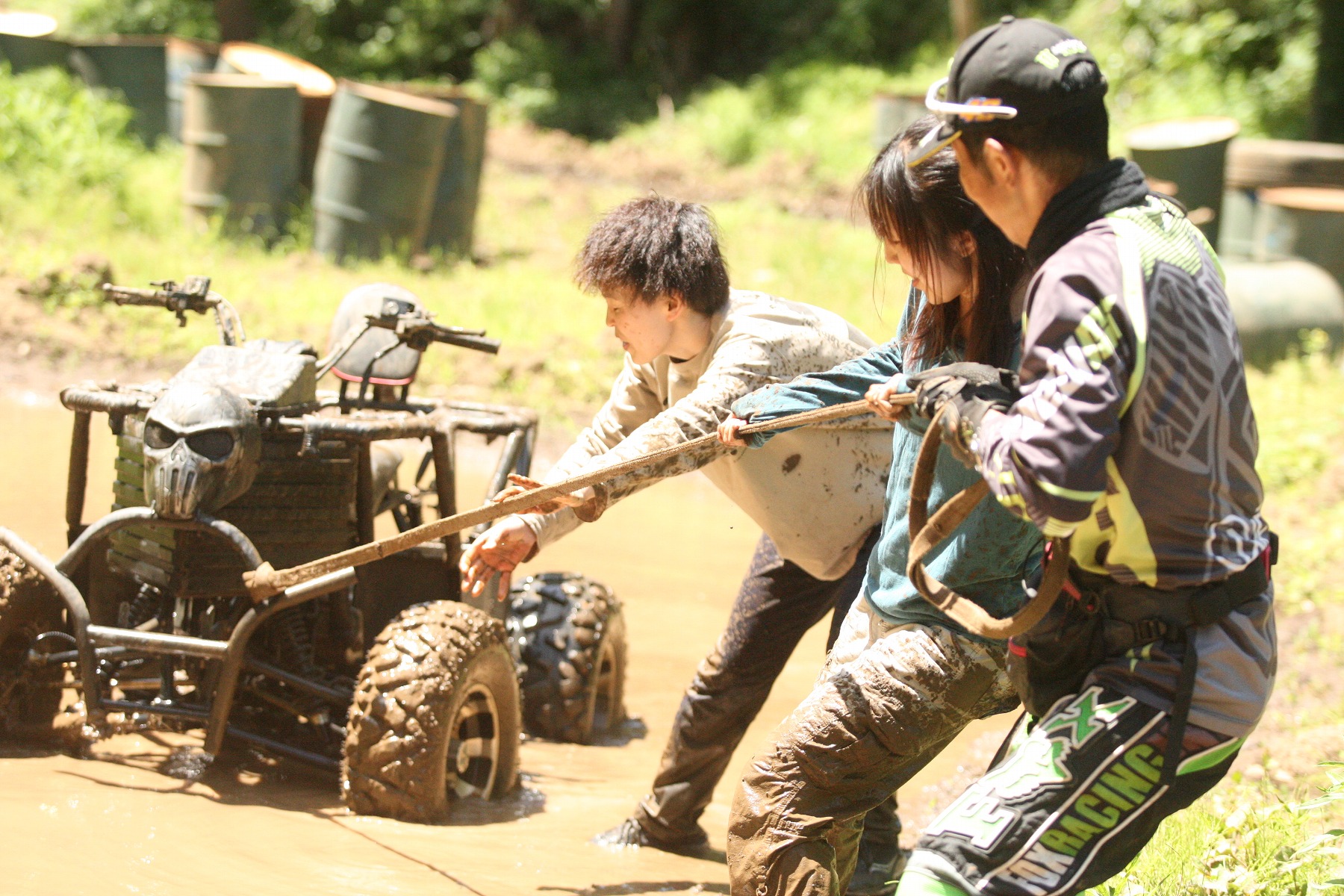 東京バギー村 五月中盤、徐々に暑くなってきました♪ - 千葉県でバギー