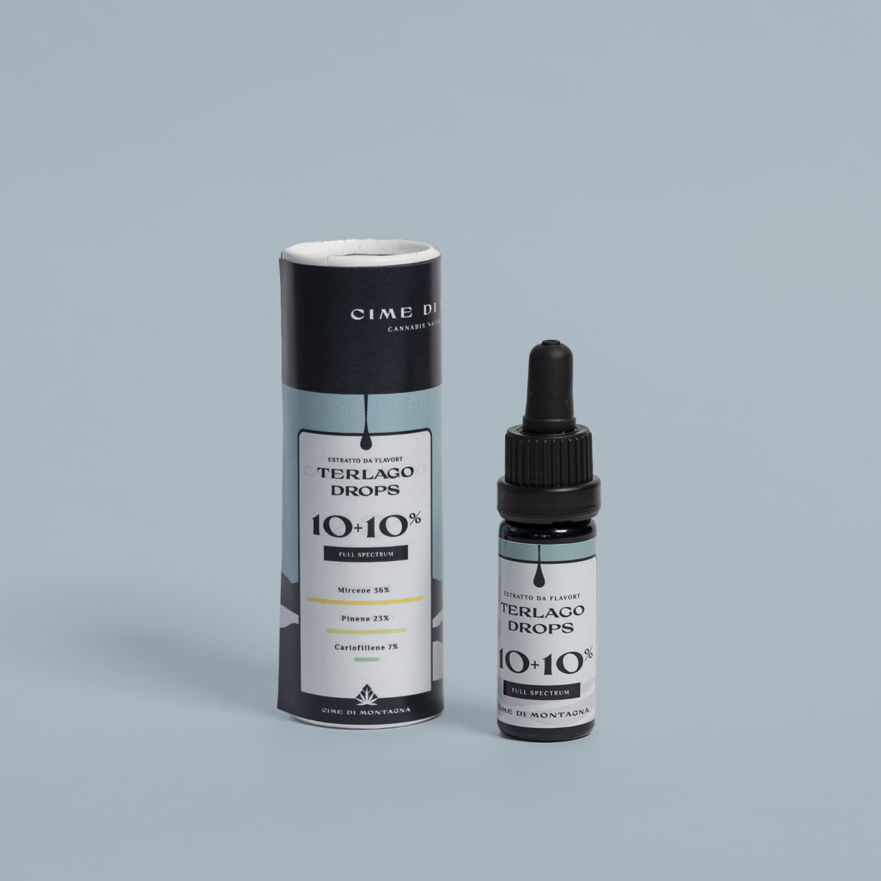 Olio CBD 10% + CBG 10% + CBN 2% Full Spectrum – Terlago Drops