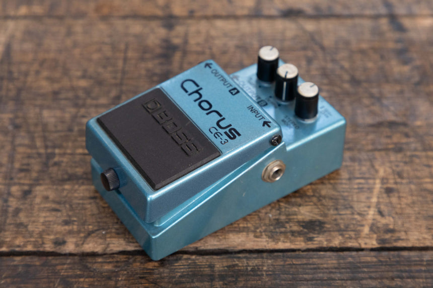 1989 Boss CE-3 Chorus (Green Label) – Clingan Guitars