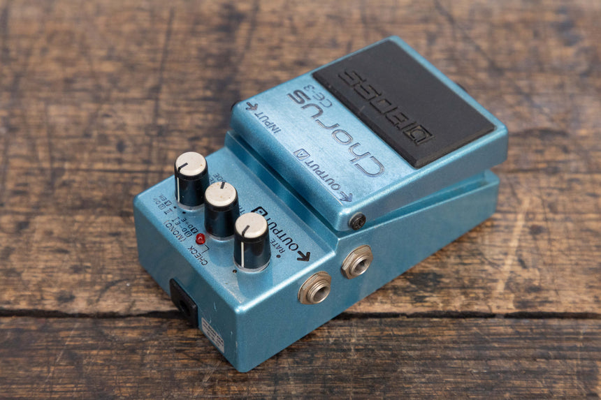 1989 Boss CE-3 Chorus (Green Label) – Clingan Guitars