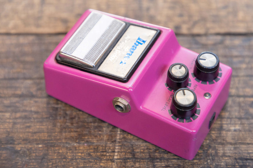 1983 Ibanez AD-9 Analog Delay Pedal - Hot Pink – Clingan Guitars