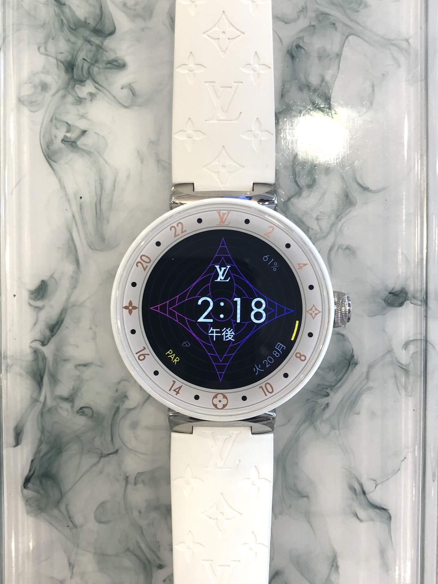 ルイ・ヴィトン タンブール ホライゾン V2 QA080 - 中古ハイブランド