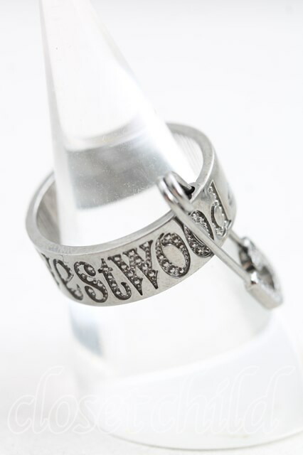 ヴィヴィアンウエストウッド 中古 / VERNONリング XL(16号） ガンメタ