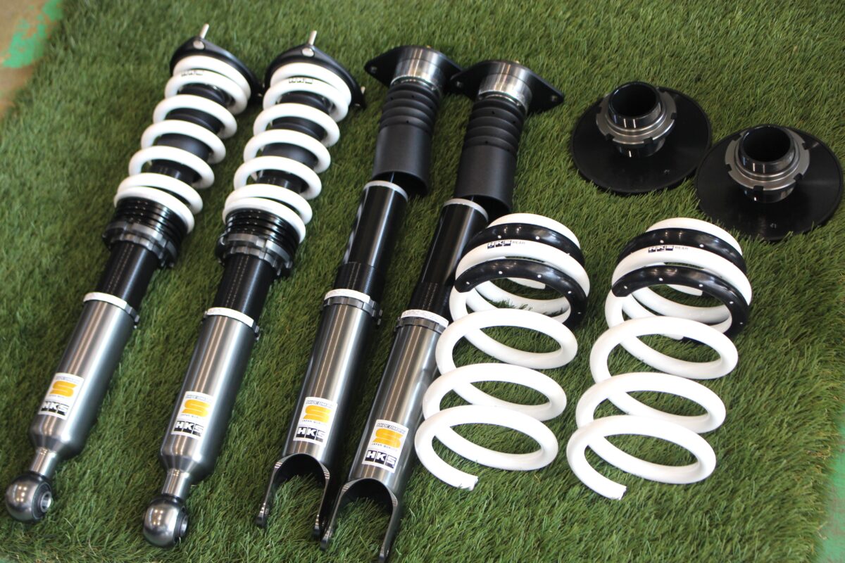 RZ34フェアレディZ】HKSハイパーマックスSでローダウン！2Pメッシュ