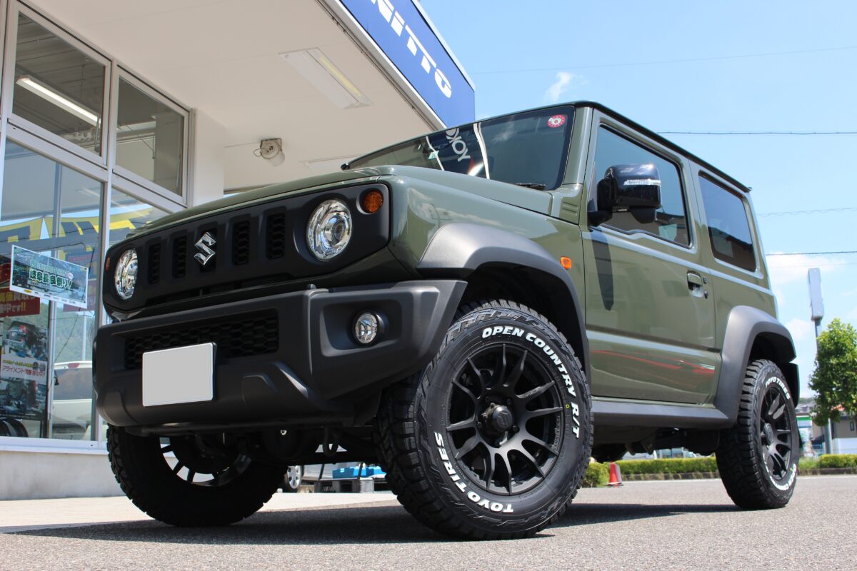 JB74シエラをオフロードカスタム！グラム57XR-X取付！ | URBAN OFF