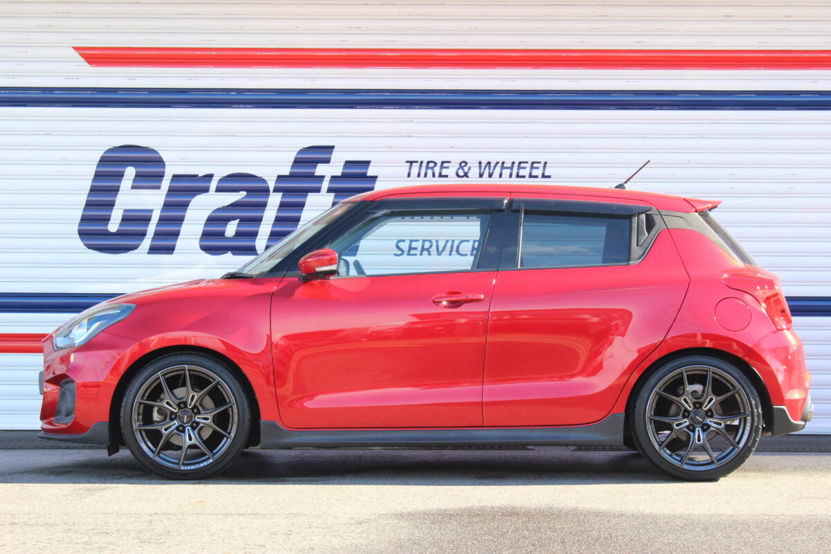 ZC33S】スイフトスポーツ×57FXZ×ZZ-Rで理想のスタイル・乗り心地へ