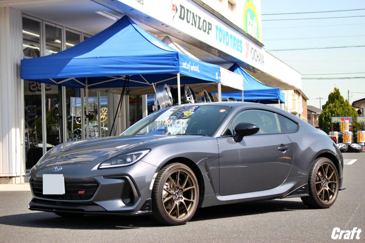 純正車高で8.0Jは無理？」その常識を覆す、ZD8 BRZ×TWS T66-F | 厚木店