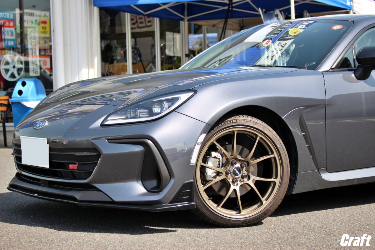 純正車高で8.0Jは無理？」その常識を覆す、ZD8 BRZ×TWS T66-F | 厚木店