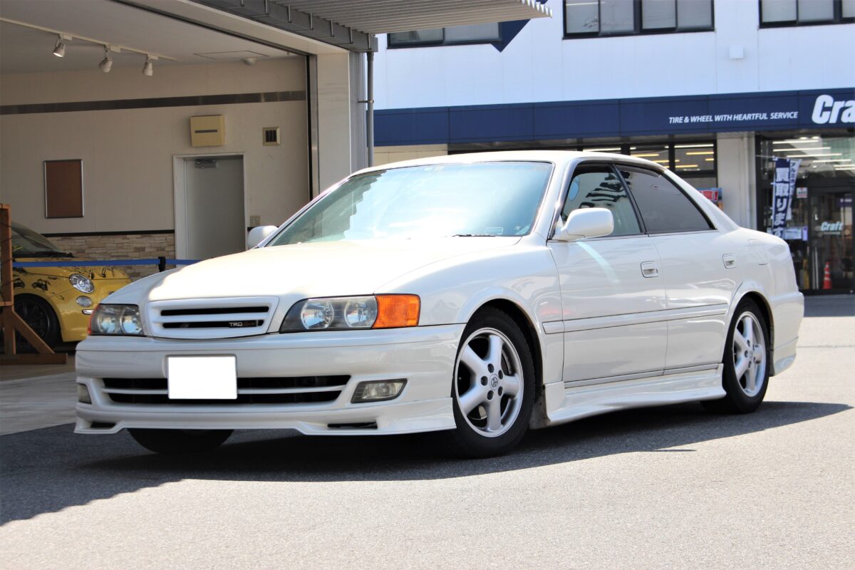 JZX100 チェイサー] JAPAN MADE 鍛造 BBS！BBS RI-A 18インチ装着
