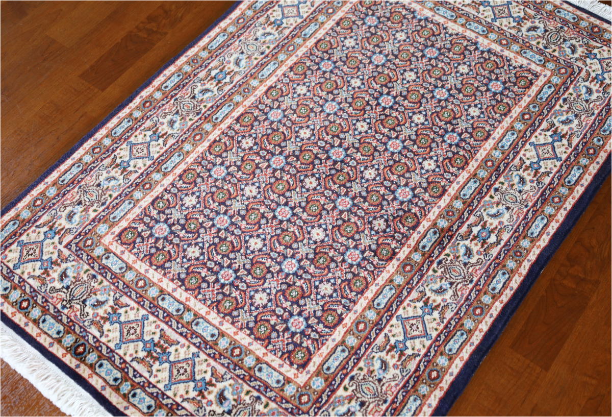 ペルシャ絨毯玄関マット 120×80サイズ イラン・ムード産｜クラフトワーク