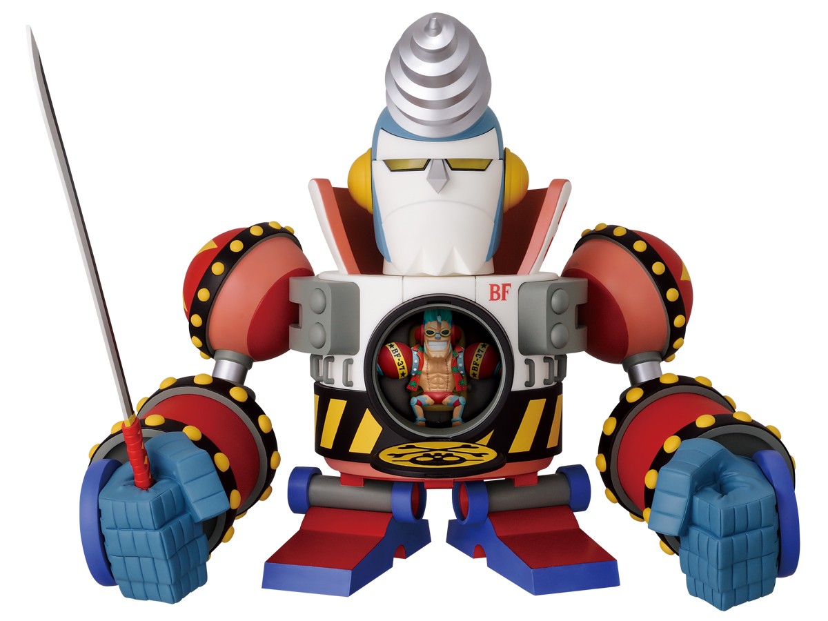 ワンピース』フランキー将軍、合体させて初めて完成するフィギュア登場