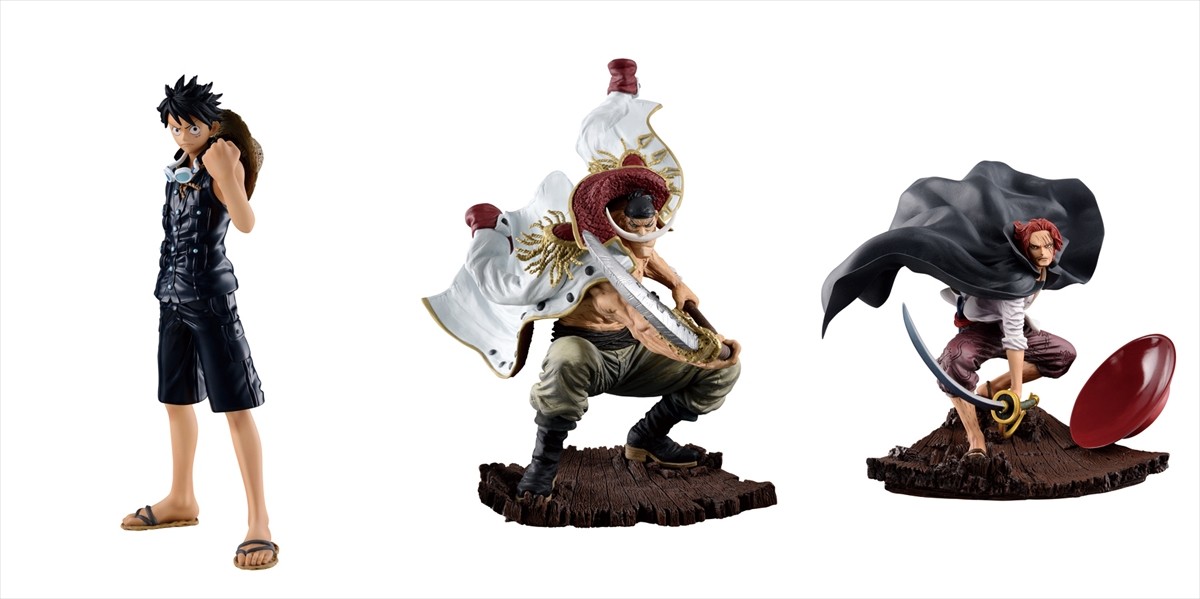 写真）『ワンピース』ルフィ、白ひげ、シャンクスの“魅せる”フィギュア