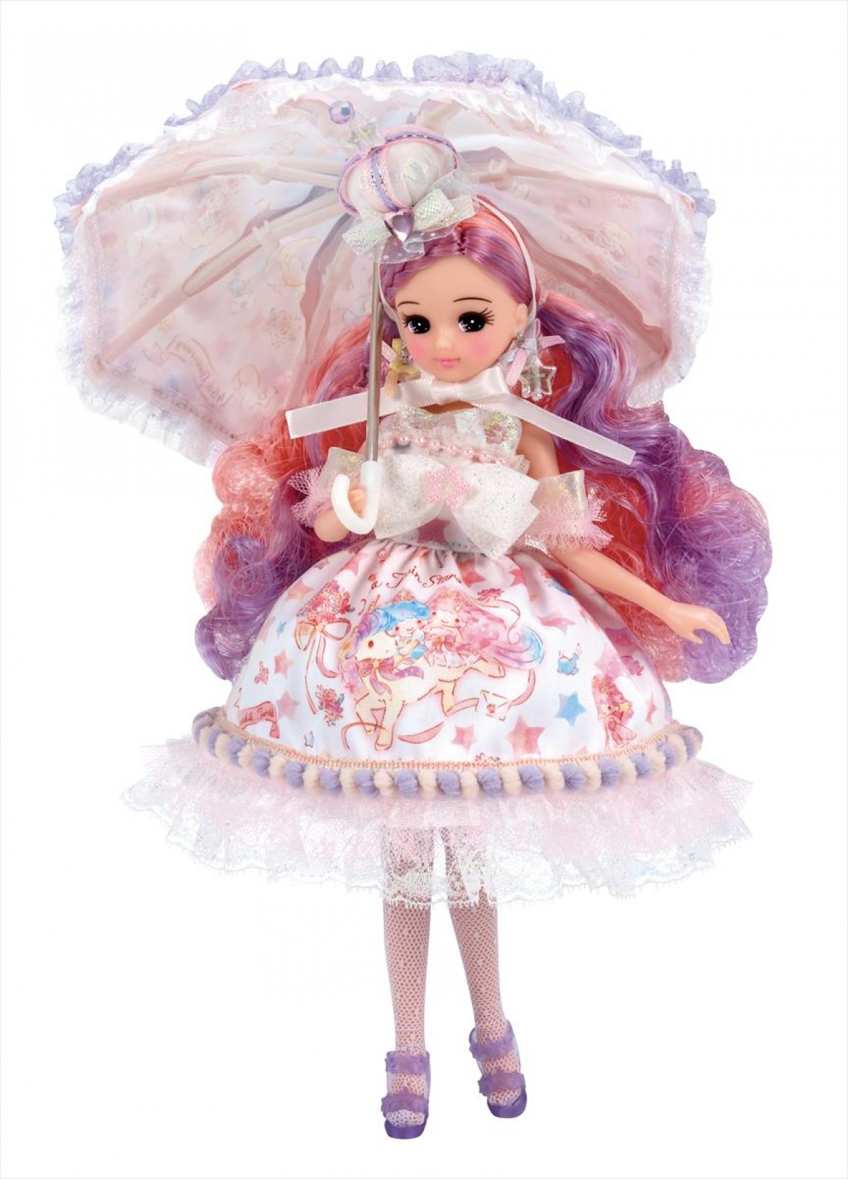 キキララコラボの“大人向けリカちゃん”誕生！ トゥインクルカラーで