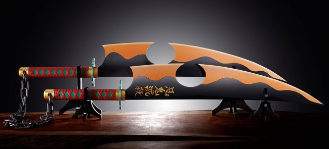 鬼滅』宇髄天元の日輪刀が“大人向け”に立体化！ 2．9m超えの圧倒的大