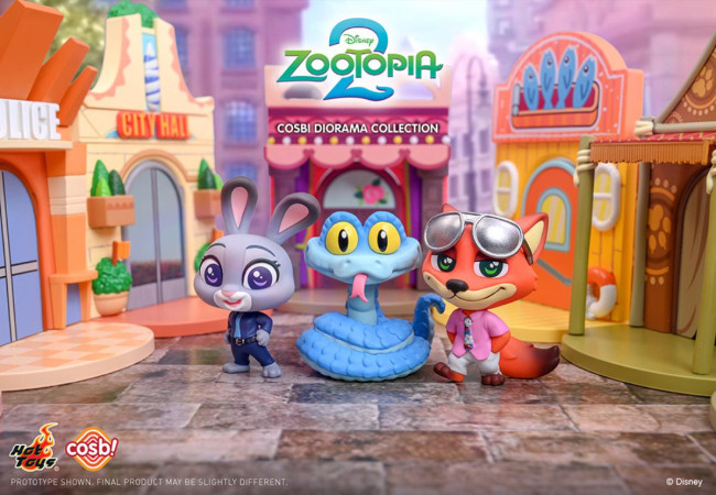 ジュディやニックが“トレーディングフィギュア”に！ 『ズートピア2