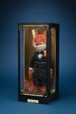 ズートピア』ニック・ワイルドの“プレミアムぬいぐるみ”の受注生産が