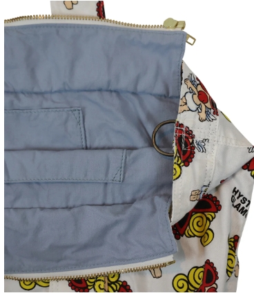 MY FIRST HYSTERIC ANGEL MINI総柄 ペアレンツバッグ 14；ブラック系