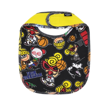 MY FIRST HYSTERIC HYSTERIC MINI HOOPS RV スタイ 14；ブラック系