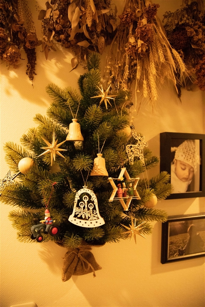 壁掛け式クリスマスツリー／シュヴァルツヴァルトツリー【完成品】 [RS