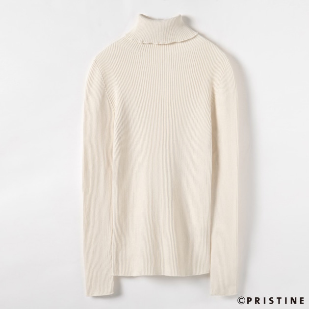 プリスティン 無縫製 リブタートル ナチュラル L(ナチュラル