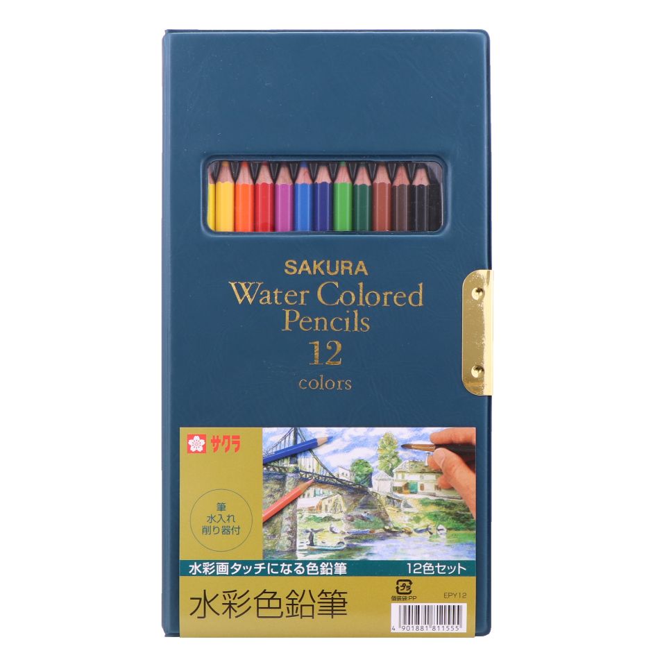 水彩色鉛筆12色｜水彩色鉛筆｜色鉛筆｜絵画用品・学用品｜商品を探す
