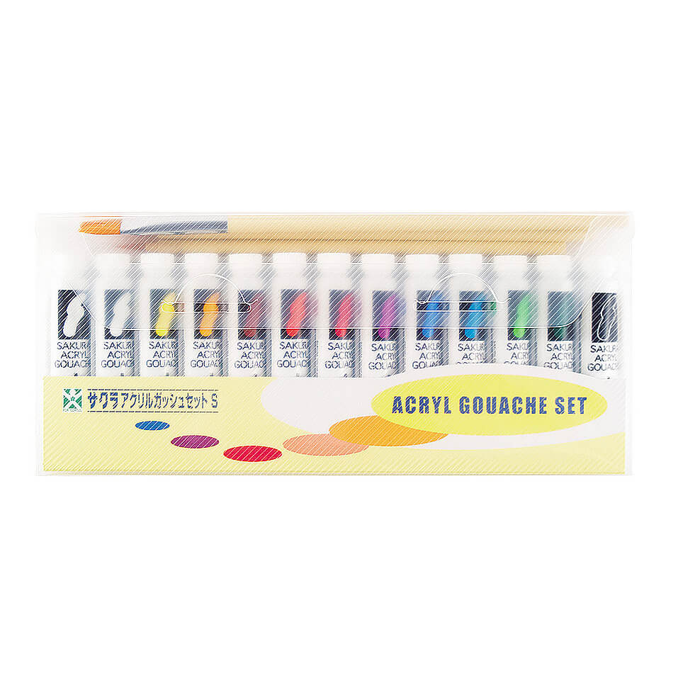 アクリルガッシュデザインセット三原色入り（25cmサイズ