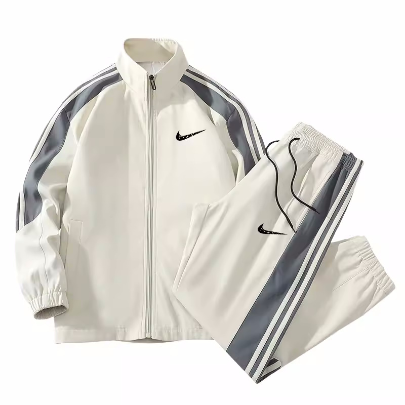 Men & Women Broken swoosh TRACK SUIT Setup Jacket and Pants Set