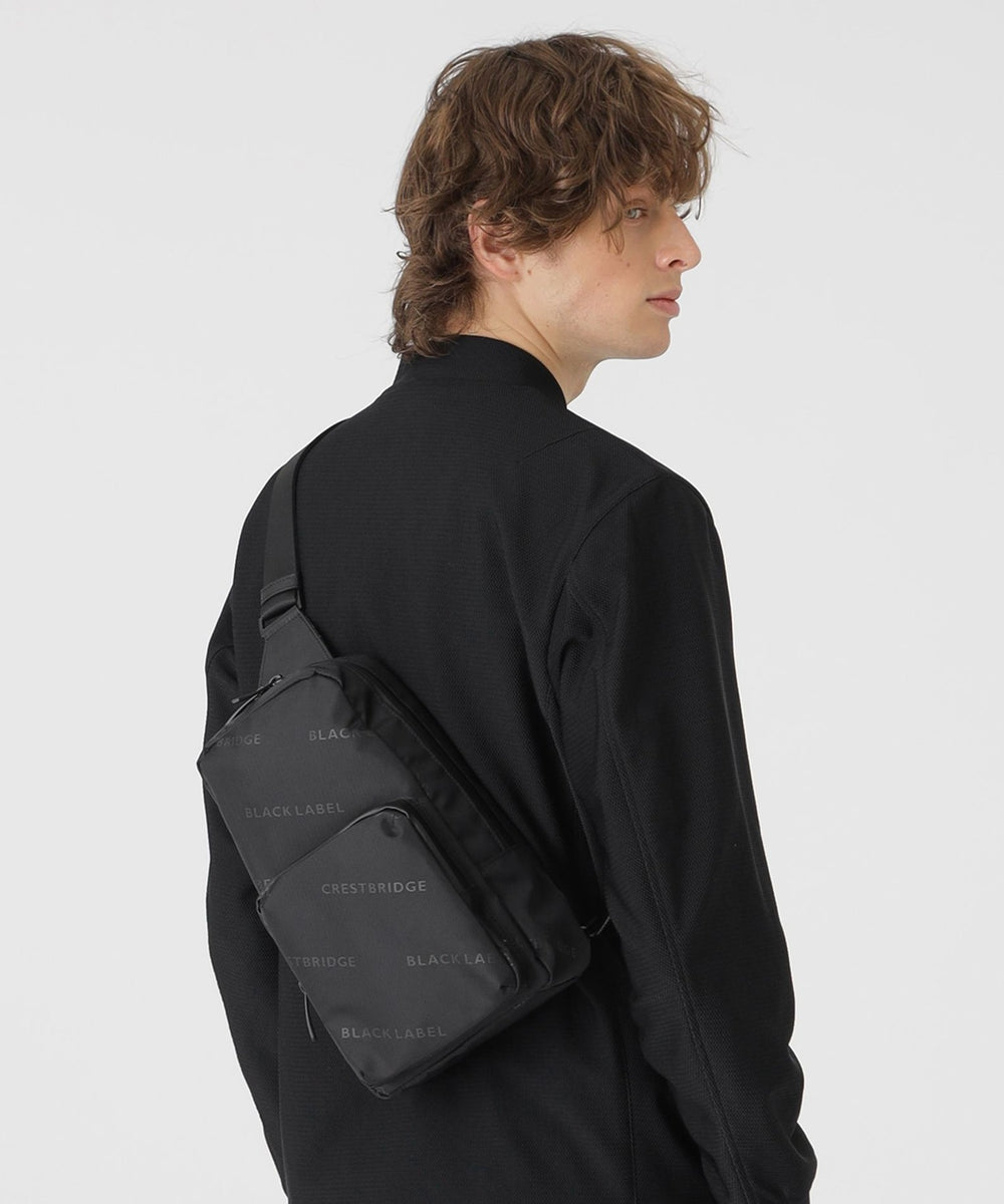 BLACK lab.】ロゴプリントボディバッグ（バッグ）｜BLACK LABEL