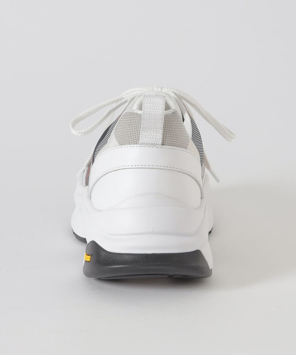 BLACK.lab】トリコロールクレストブリッジチェックコンビビブラム