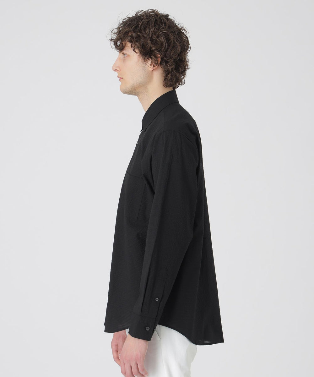 ウェーブシャドークレストブリッジチェックシャツ（カジュアルシャツ