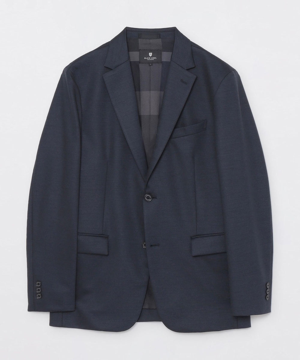 ウォッシャブルウールジャージージャケット（ジャケット）｜BLACK