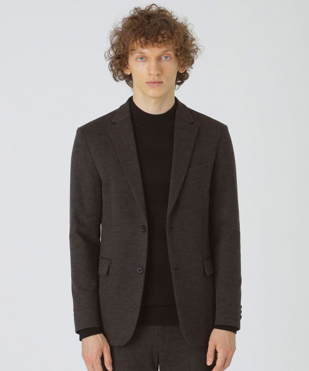 ホームスパンミルドジャージージャケット（ジャケット）｜BLACK LABEL