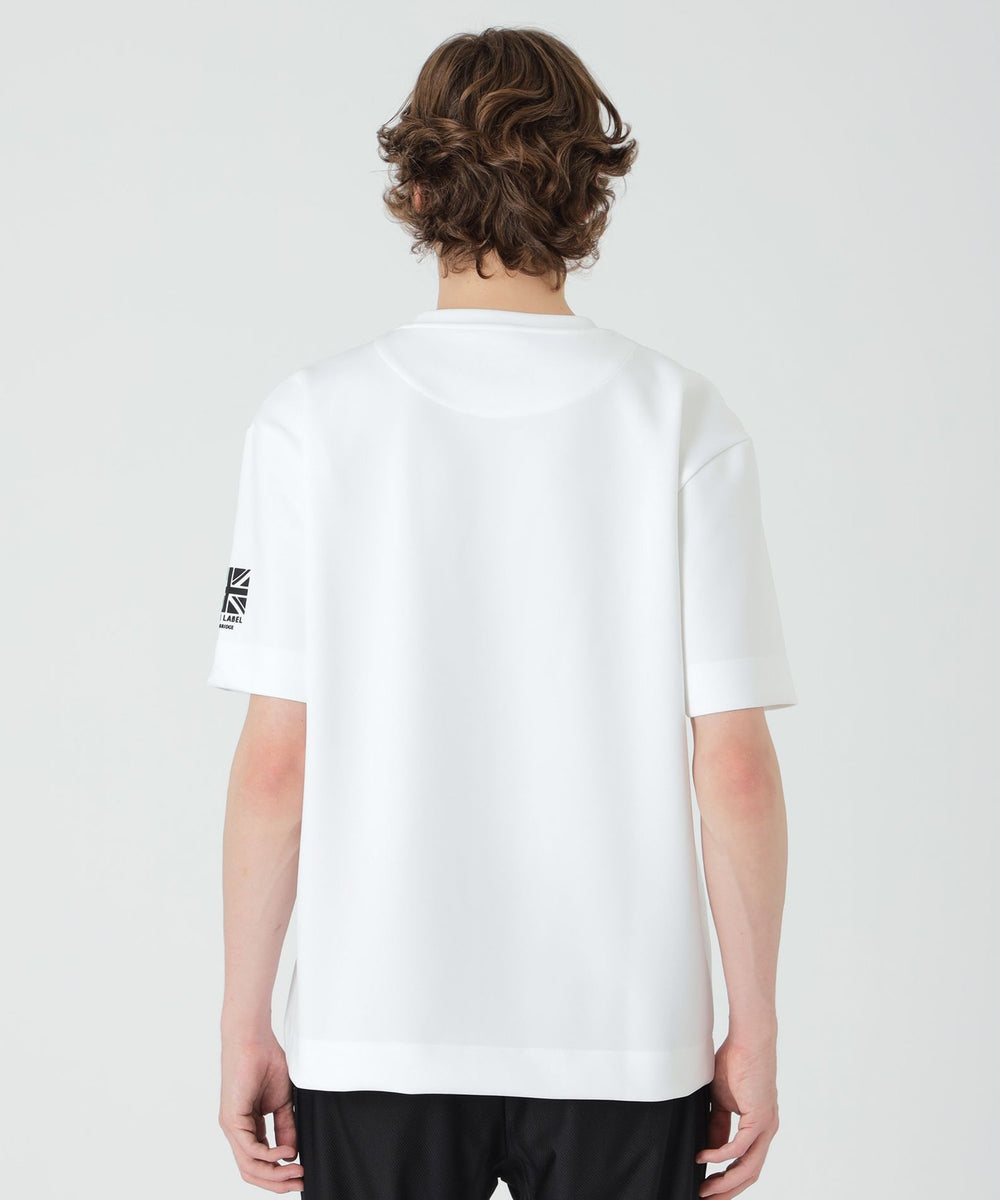 BLACK lab.×Admiral】ビッグエンボスロゴTシャツ（カットソー）｜BLACK