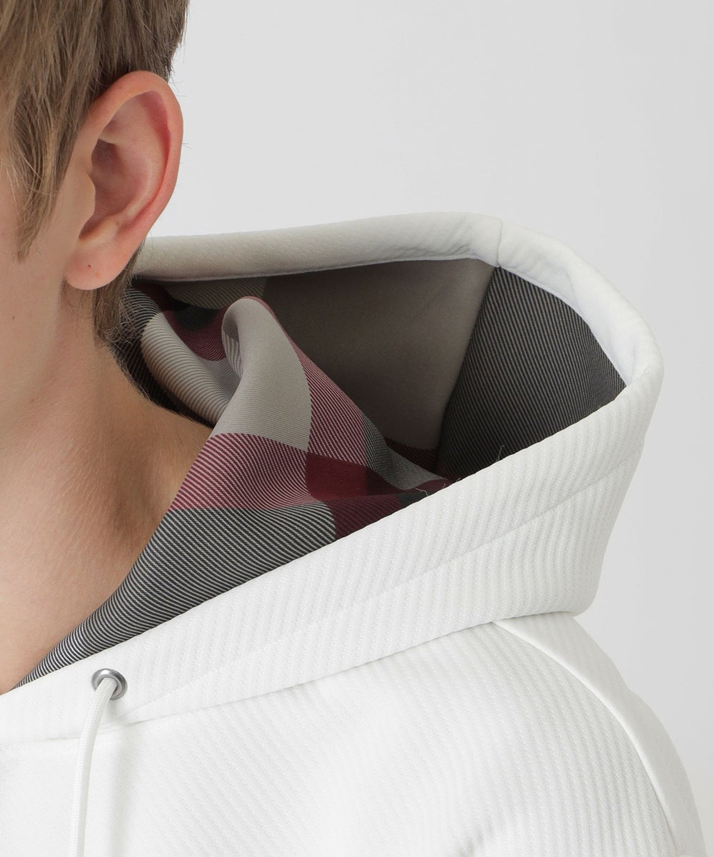 クレストブリッジチェックボックスグラフィックフーディー（カットソー