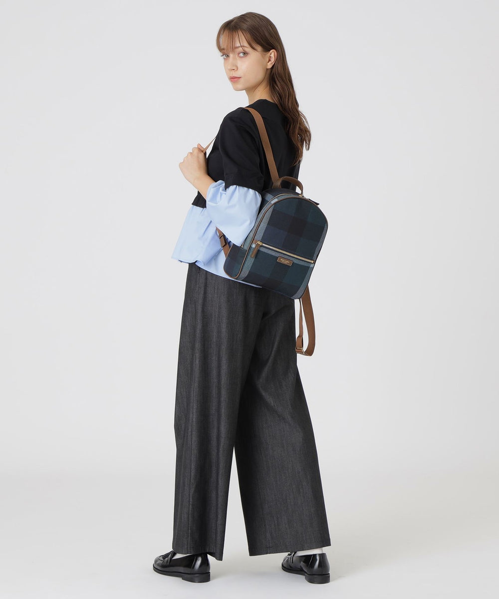 クレストブリッジチェックPVCバックパック（バッグ）｜BLUE LABEL