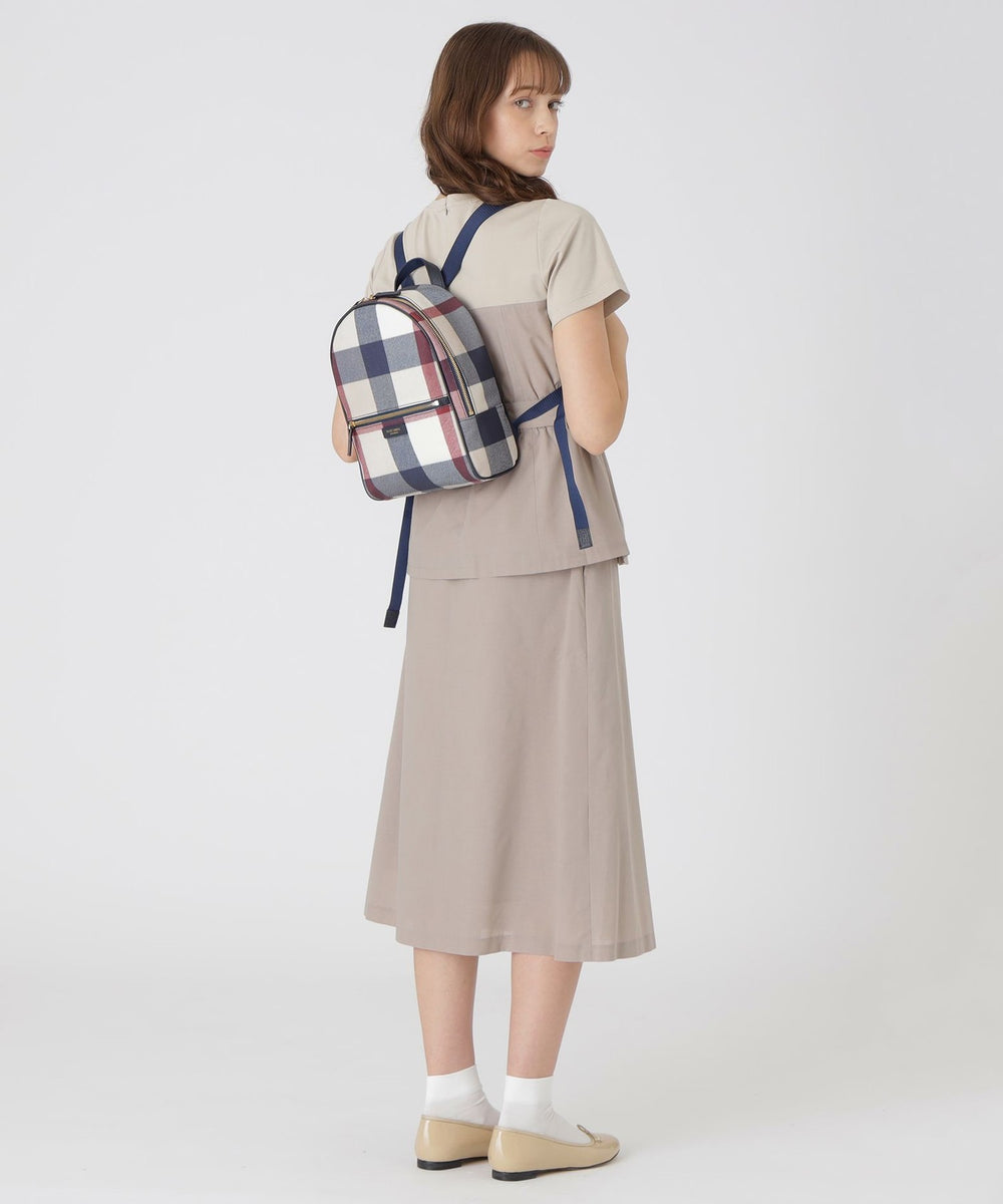 クレストブリッジチェックPVCバックパック（バッグ）｜BLUE LABEL